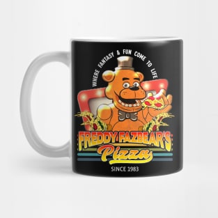 Vintage Freddy Fazbear's Pizza 1983 Mug